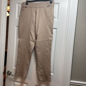 Croft & Barrow Women's Tan Effortless Stretch Pants